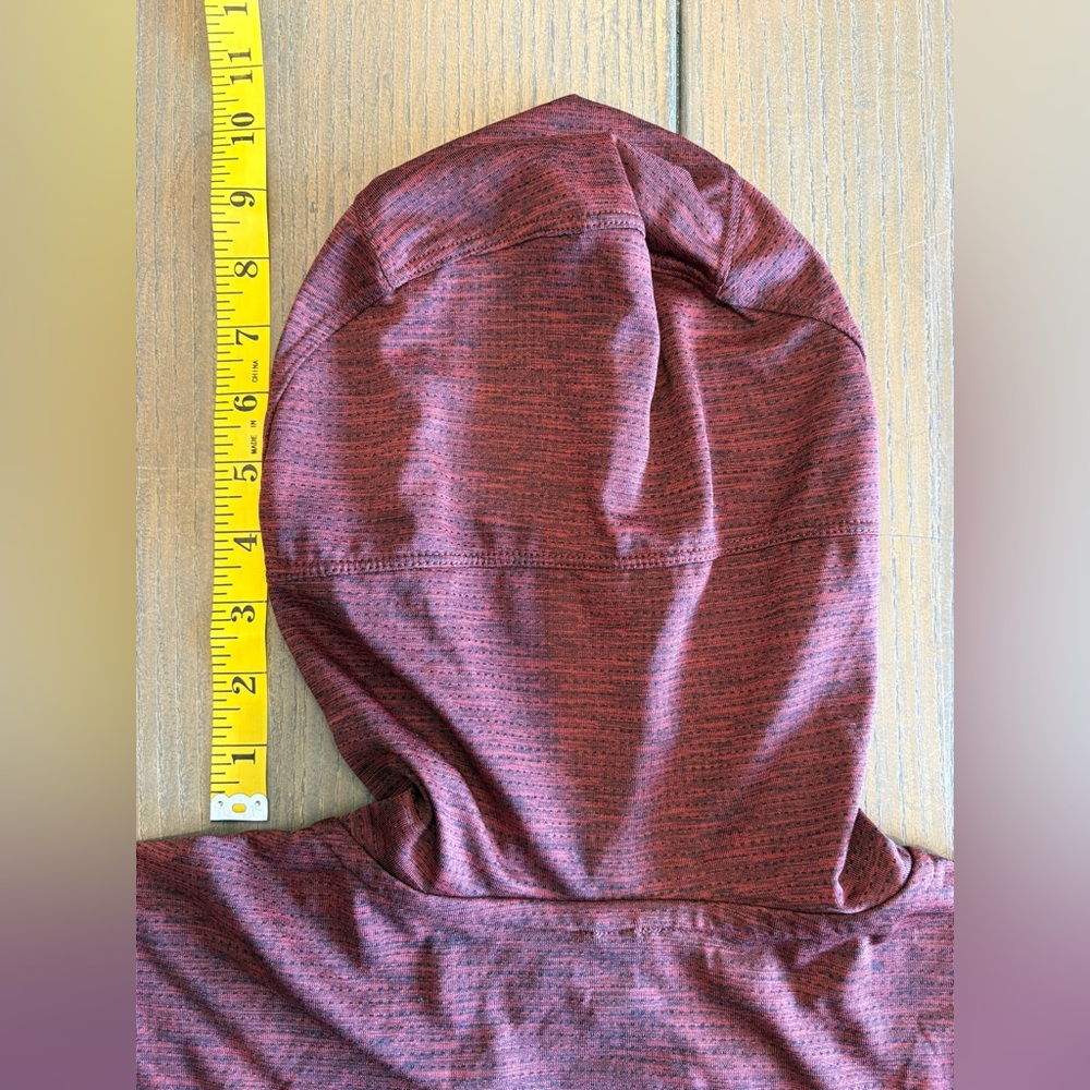Kuhl Maroon Hooded Shirt - Picture 7 of 9